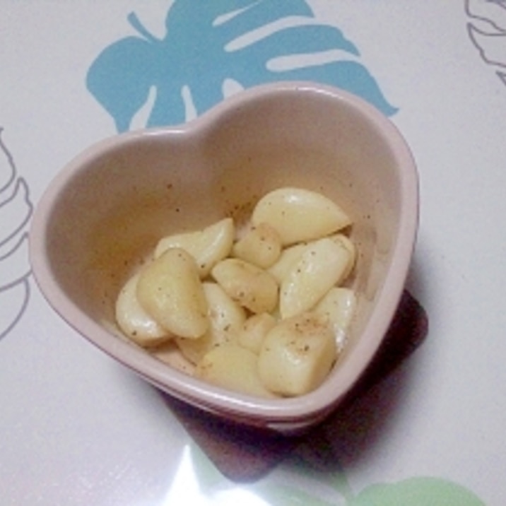 ニンニクのオイルレンジ蒸し レシピ 作り方 By Aoi 楽天レシピ